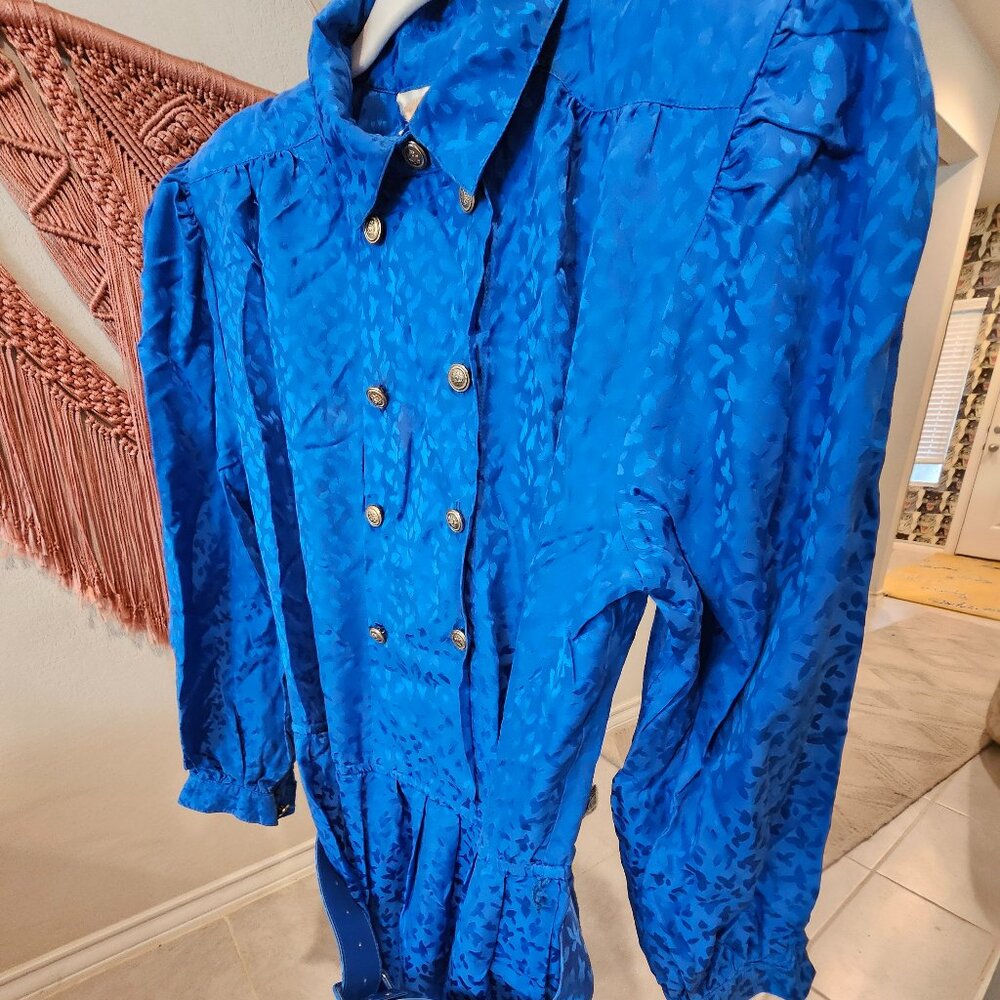 Vintage Chimney Ridge Silk Dress